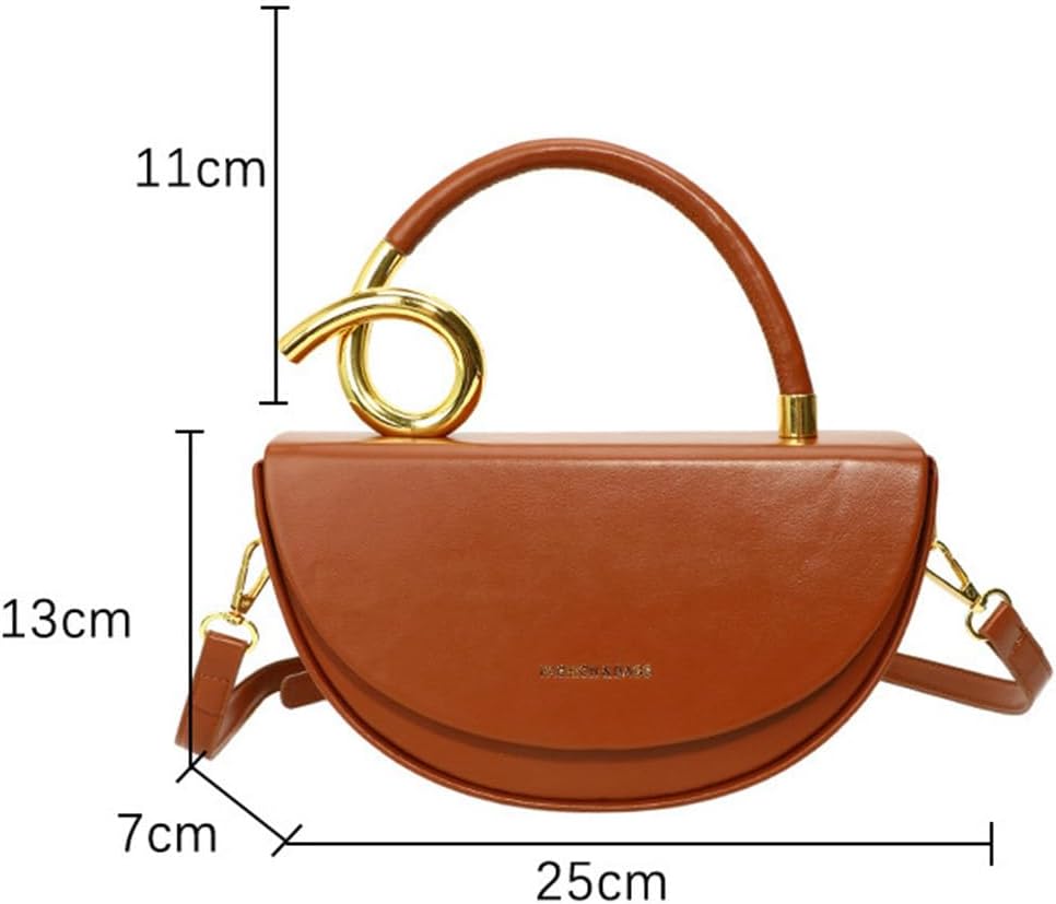 Saddle Tote Bag Small Handbag for Women Vegan Leather Saddle Purse Flap Lock Shoulder Bag Crossbody Clutch Small Satchel 2025