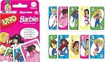 Mattel Games UNO Barbie Card Game with Special “Hi, Barbie!” Rule for Kids, Adults & Family Nights, Game Nights, Travel, Camping & Parties.