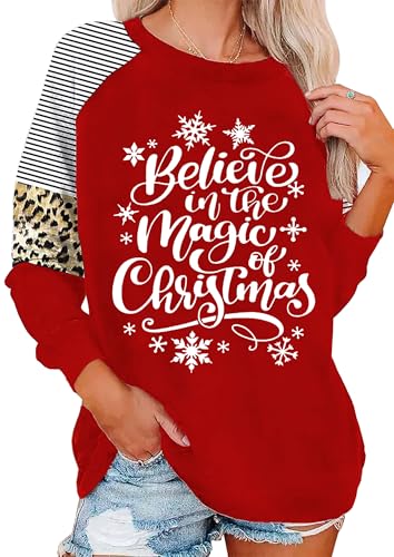 Merry Christmas Shirt Women Plaid Baseball Raglan Graphic 13 christmas shirt - red 3