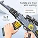 Zhaninys Shell Ejecting Shotgun Foam Blasters Realistic Pellet Soft Bullet Toy Gun Dart Sniper with Scope Rifle Fake Gun Shooting Game for Boys, Girls, Kids, and Adults Birthday Gift Age8-12