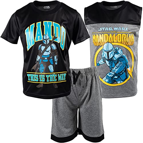 Ensemble Star Wars enfant anti-transpiration vêtement short coton