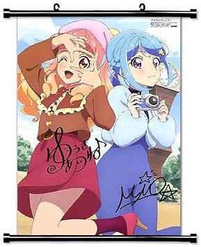 Aikatsu Friends! Anime Fabric Wall Scroll Poster 16x23 Inches