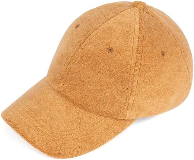 ScarvesMe Women's Terry Cloth Solid Color Baseball Cap Hat