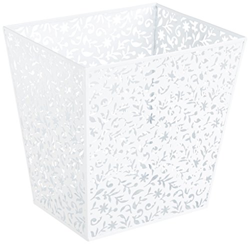 Design Ideas Vinea Waste Can, White