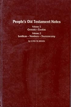 Hardcover People's Old Testament Notes : Volume 1 Genesis - Exodus ; Volume 2 Leviticus - Numbers - Deuteronomy Book