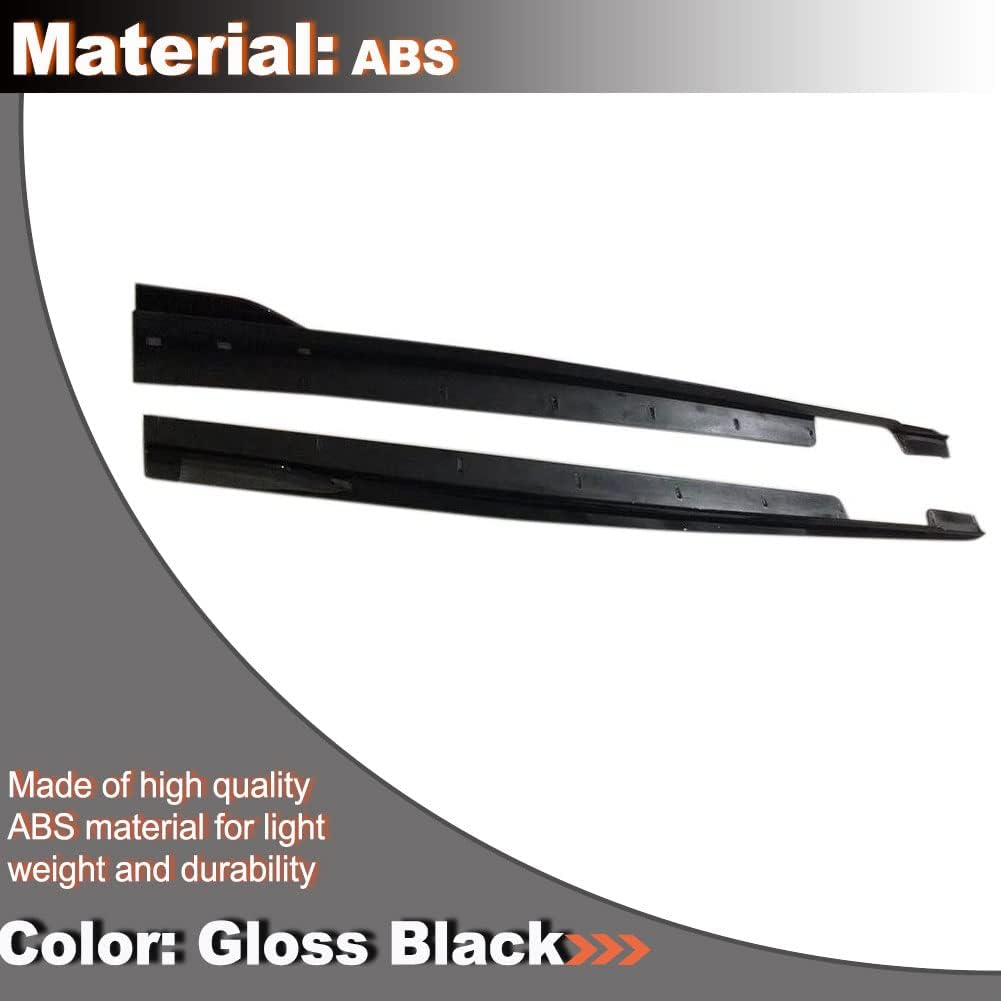 Side Skirts fit for BMW X6 G06 M Sport Utility 4-Door 2020-2022 Under Door Rocker Panels Valance Extension Lip Factory Outlet