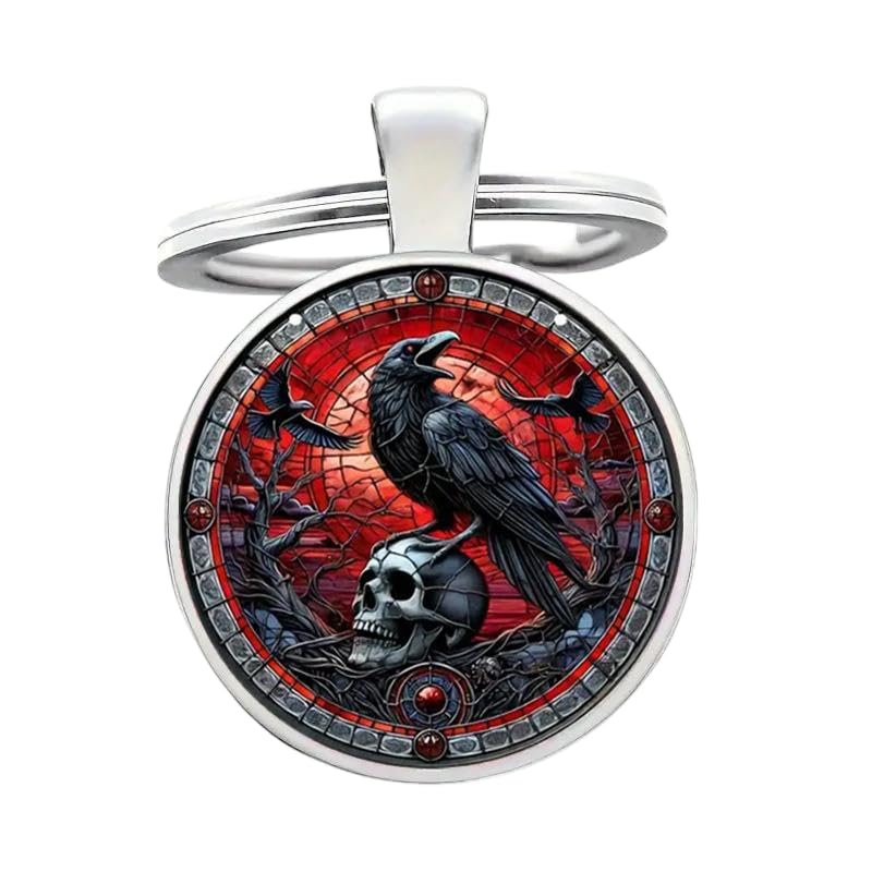 Chaveiro de metal com pingente de desenho animado Nightwalker Sliver Xizhounianfeng