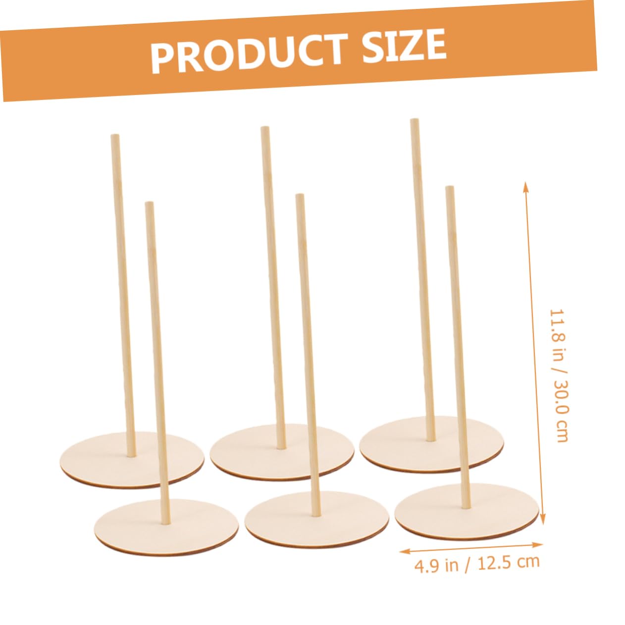 Abaodam 8piezas Soporte De Donuts Para Eventos Estante Reutilizable Para Dulces y Rosquillas Decoración Para Bodas y Fiestas Diseño Elegante y Resistente