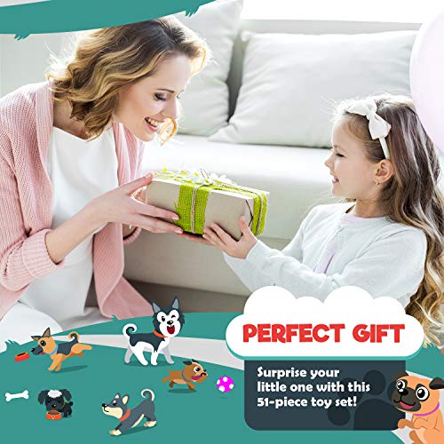 Cp Toys Dog Academy Playset – 51Pc Educational & Interactive Mini Dog Park Figurines With Pretend Play Puppy Training Equipment, Ideal Role Play Toy For Animal Lovers And Future Dog Trainers - Ages 3+ #TOP4