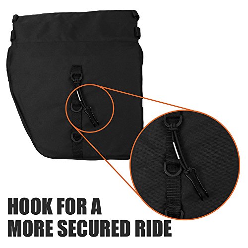 image for BV Bike Panniers 26L With Adjustable Hooks, Commuter Panniers For Bicy