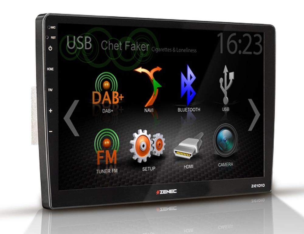 Zenec Z-E1010 | 10.1 Zoll Infotainer Autoradio 2-DIN HDMI DAB+ Bluetooth