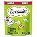 Price comparison product image Dreamies Mega Pack Cat Treats, Tasty Snacks with Delicious Tuna, 6 Pouches of 200 g