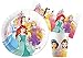 Kit Party Tavola Disney Princess Fabulous in carta FSC compostabile per 24 persone (88 pezzi: 24 piatti Ø23cm, 24 bicchieri, 40 tovaglioli)