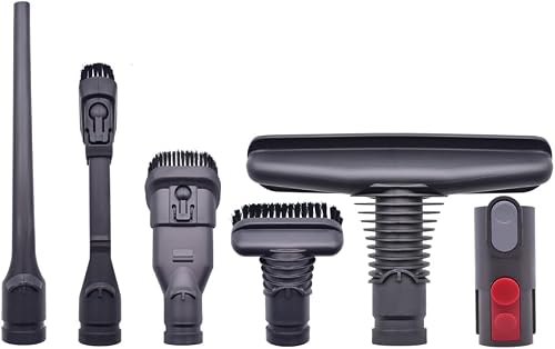 Neutop Kit d'accessoires pour aspirateur à main Dyson V6 V7 V8 V10 V11 V15 DC16 DC31 DC33 DC34 DC35 DC56 DC58 DC59 DC61 DC62 DC72 Animal Pièces de rechange (6 en 1) - 1