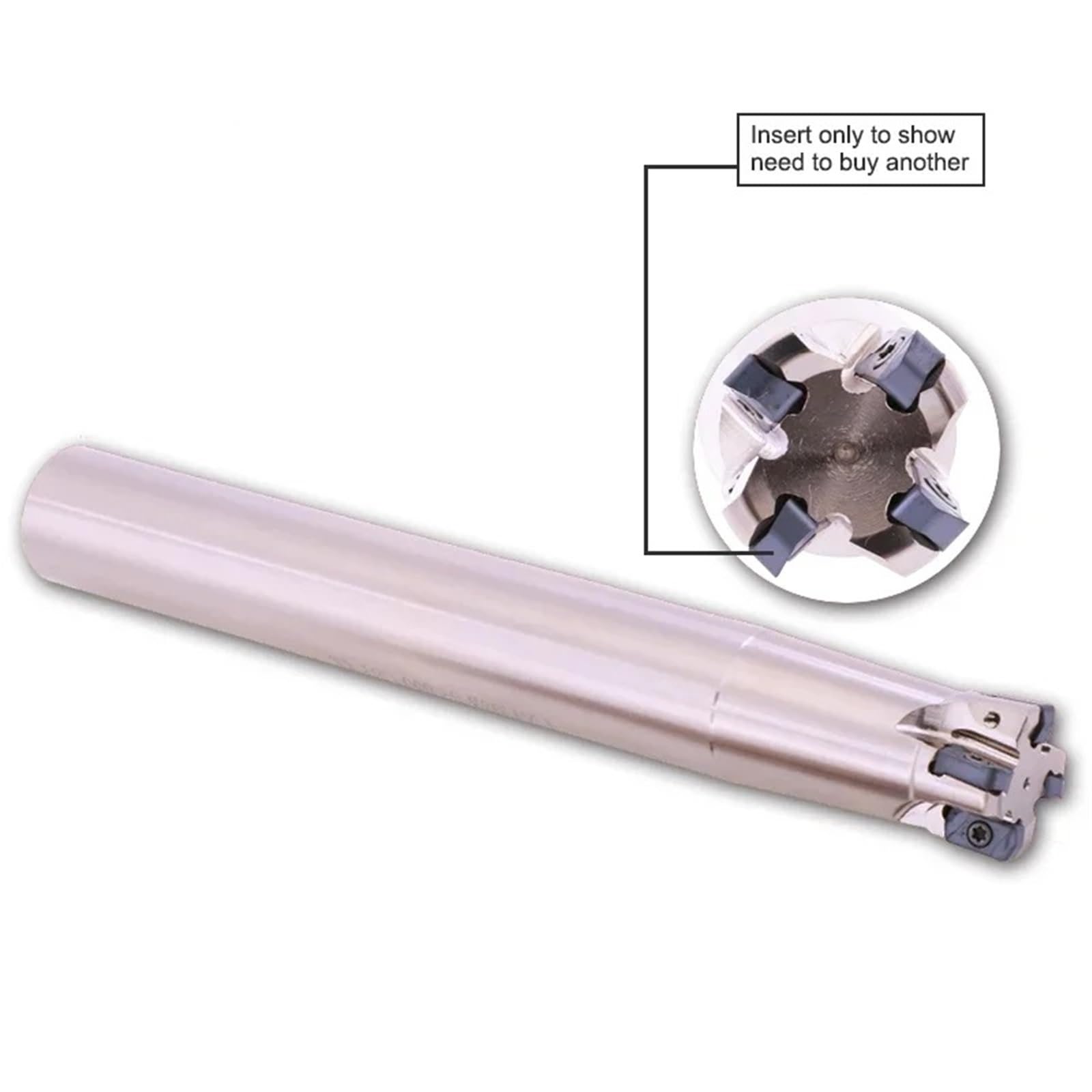 Herramienta De Fresado Torno CNC HSS, Barra Cortadora Alimentación Rápida EXN03R 20mm Alto Herramientas(EXN03R26D25d150L4T)
