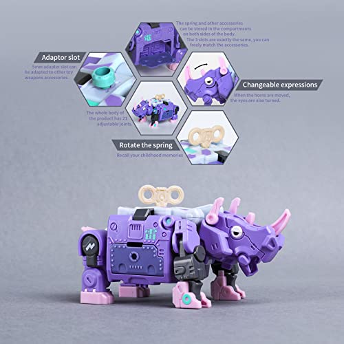 52Toys Beastbox Rhyden Deformation Toys Action Figure, Converting Toys All In One Design Deforms In Mecha And Cube, Perfect Birthday Party Gift For Teens And Adults #TOP4