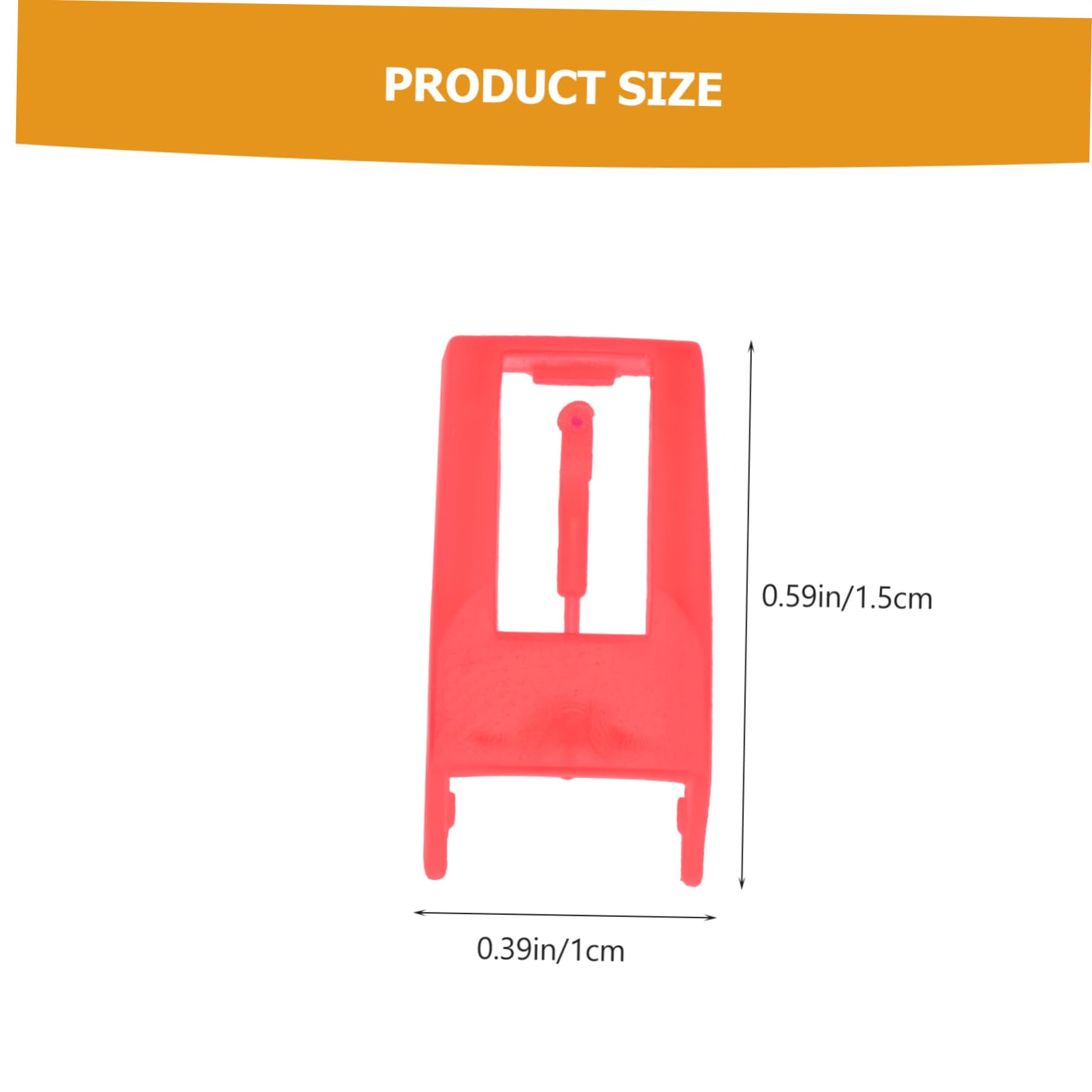 FUNOMOCYA Pcs Turntable Replacement Styluses Plastic Aluminum Record Player Needles for Clearer Music