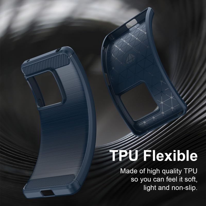 Image of Basic Case for Sony Xperia 1 VIII (Carbon Fibre Blue)