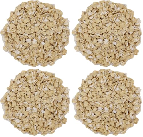 Bongiovanni Bontà Naturali 1 kg d'avoine décortiquée biologique (Lot de 4)