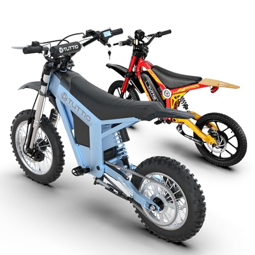 Tuttio Electric Dirt Bike 2-Pack, 60V ARC and 48V 21AH