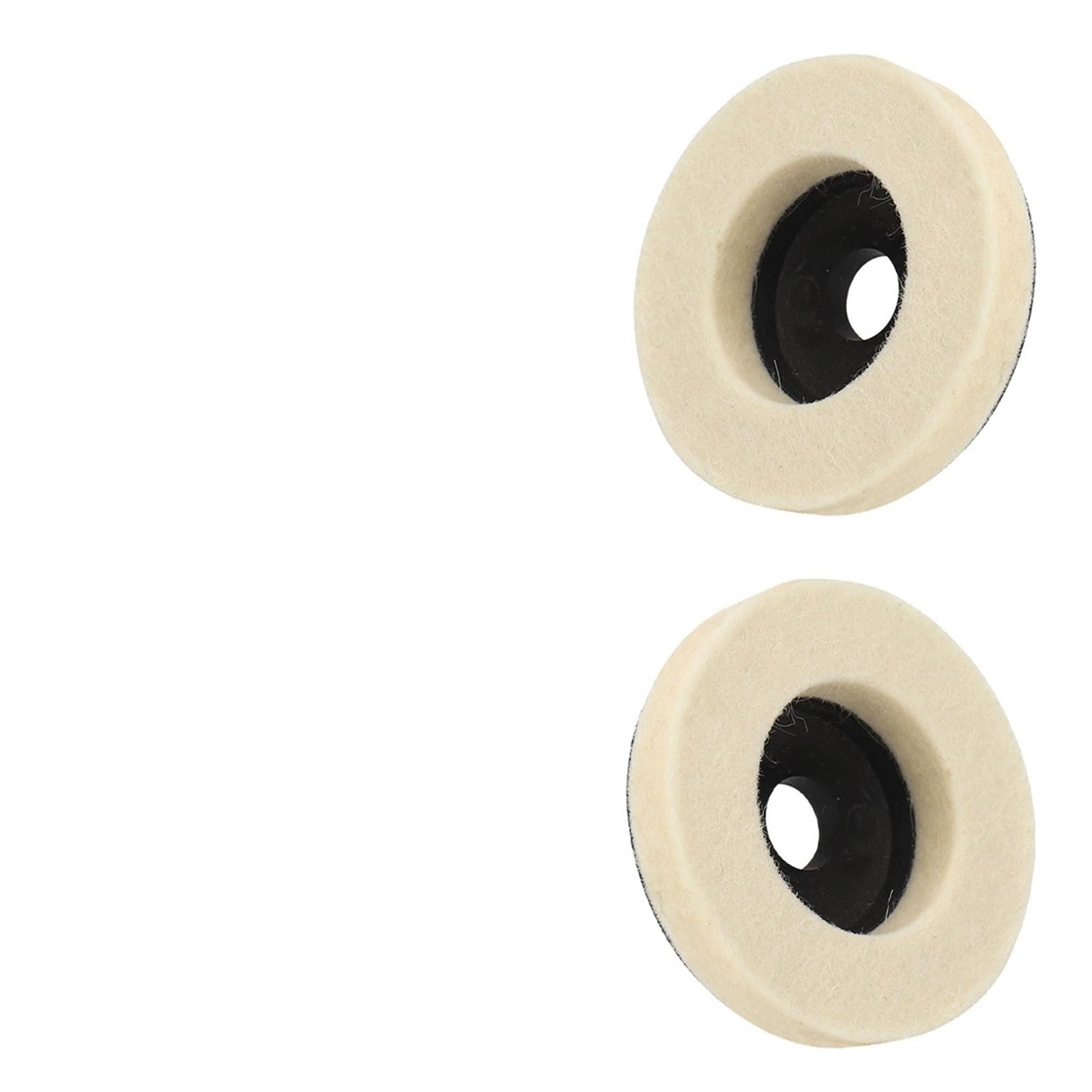 Disque de polissage de roue de polissage de laine de 3 pouces 75mm meuleuse d'angle disque de meulage en feutre for métal bois verre céramique marbre 1-5 pièces(2pcs 75mm)