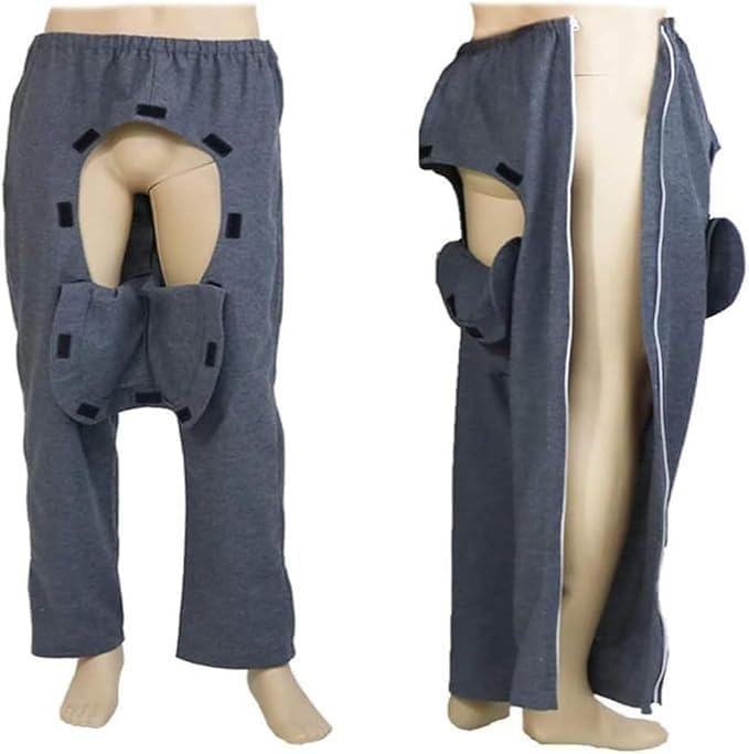 Ropa para pacientes camados Hombres y Mujeres, Mono para pacientes, Mono para rasgar, material de algodón suave,XXL