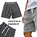 Men's Shorts, Corduroy Drawstring Elastic Waist Short,Summer Fashion Vintage Casual Breathable Elastic with Shorts (Khaki,Small)