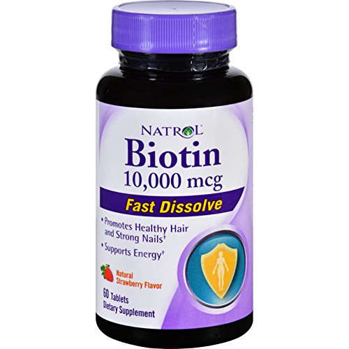 NATROL BIOTIN 10.000 MCG, 60 TAB
