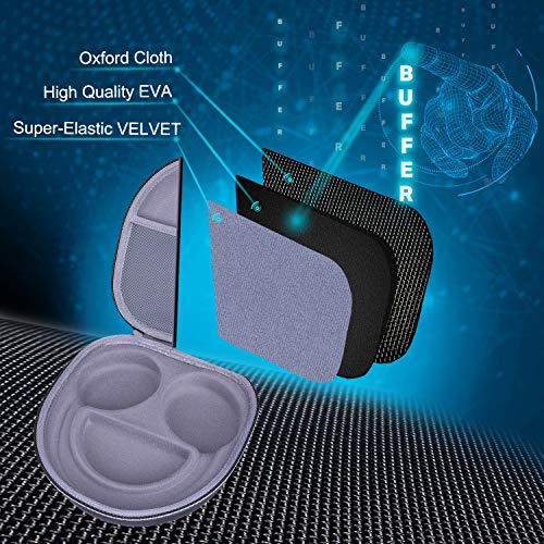 Xanad Hard Case For Sony Whch710N/Whch700N Wireless Bluetooth Noise Canceling Over The Ear Headphones - Storage Protective Travel Carrying Bag(Grey) #TOP4