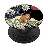 Photo Gallery divertente animale da surf a forma di gatto selkirk rex kanagawa wave popsockets popgrip intercambiabile Photo Gallery divertente animale da surf a forma di gatto selkirk rex kanagawa wave popsockets popgrip intercambiabile