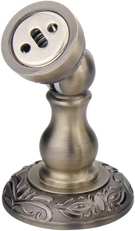 Bronze Zinc Alloy Door Stop Stopper Holder Catch Floor Fitting with Screws for Family Home Etc(D)