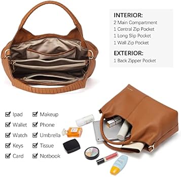BOSTANTEN Handtas voor dames, middelgroot, crossbody bag, leren schoudertas voor vrouwen, shoppertas met verstelbare gekleurde riem, 1-beige met bruin, Medium