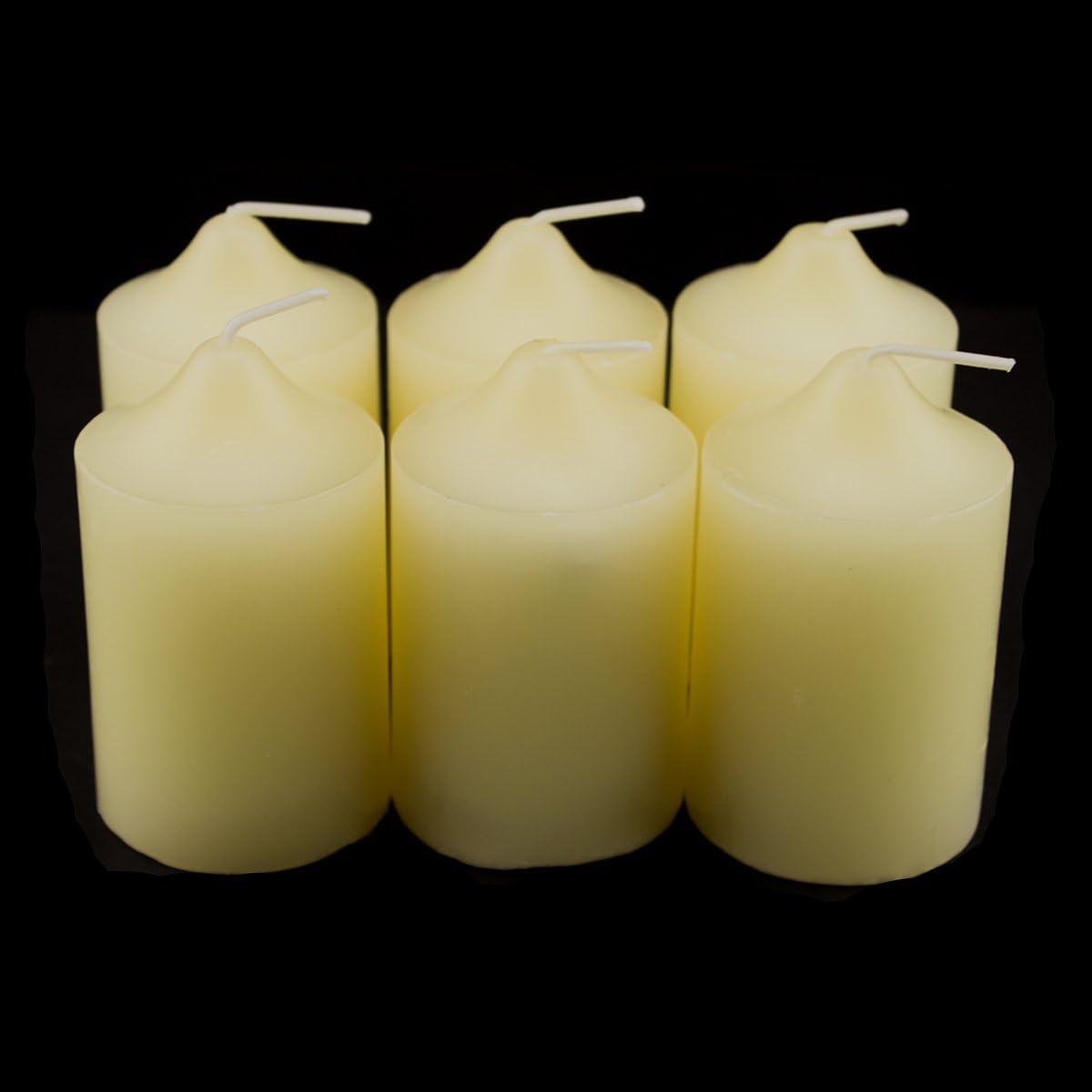 12 Pcs Decorative Spiral Candles 2 Inch Diameter 3 1/2 Inch