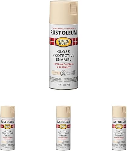 Vista 85 de Rust-Oleum 7776830 - Pintura en aerosol para prevención del óxido, 12 onzas, negro plano