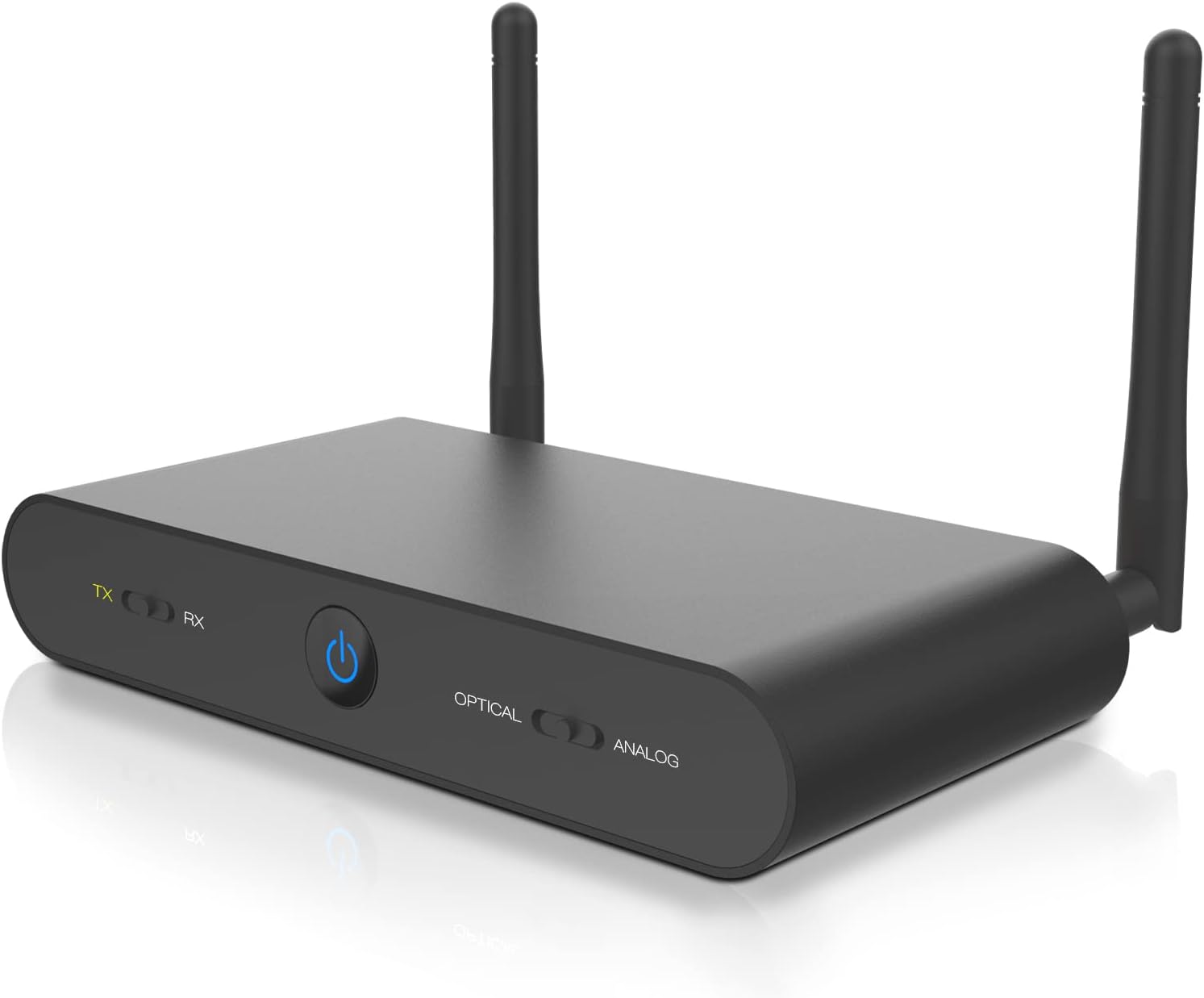 Bluetooth 5.1 Transmitter Receiver for Home Stereo System Bluetooth Adapter for Stereo Receiver with LDAC aptX HD aptX Low Latency(131ft/Black) : Electronics