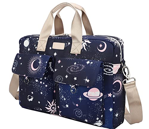 SANFAN Laptop Briefcase, Water Repellent Multi-Functional Laptop Shoulder Messenger Case Bag (15 inch-15.6 inch, SLB-9)