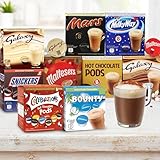 Hot Chocolate Pods - Compatible with Dolce Gusto Machine Pod Set - Pick Any 6 Packs from 9 Flavours (Galaxy, Bounty, Milky Way, Maltesers, Snickers, Mars) - Chocolate Milk Capsules - Image 2