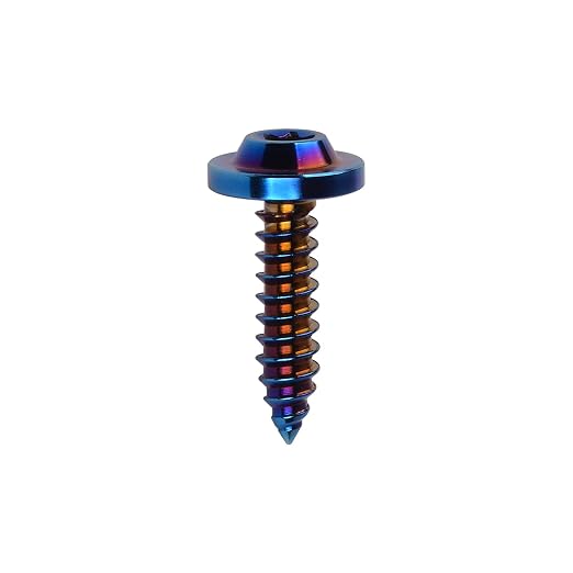 Tornillo autoperforante M5x20mm Titanium azul quemado pack de 4 miniatura 3