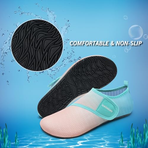 Image of IceUnicorn Water Shoes Men Women Beach Swim Aqua Barefoot Socks Pool Quick Dry Yoga