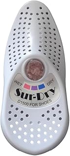 Sur-Dry - Juego de 2 deshumidificadores para zapatos D1500, color blanco