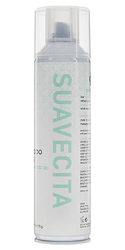 Miniatura 4 de Suavecita Dry Shampoo Spray de 6 onzas. Absorbe el exceso de aceite, elimina el obre, refresca el cabello, añade volumen y textura instantáneos,