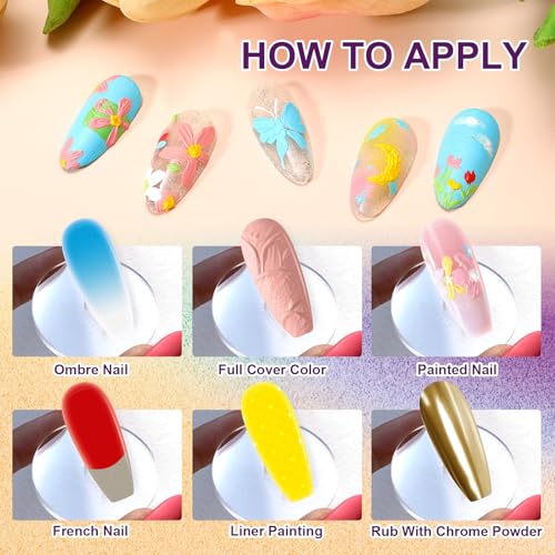 Set de Gel para Uñas Gradient Painting 18 Colores miniatura 3