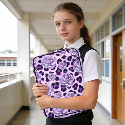 Sac de classement extensible 3 anneaux violet avec 6 onglets pour 500 feuilles - 6