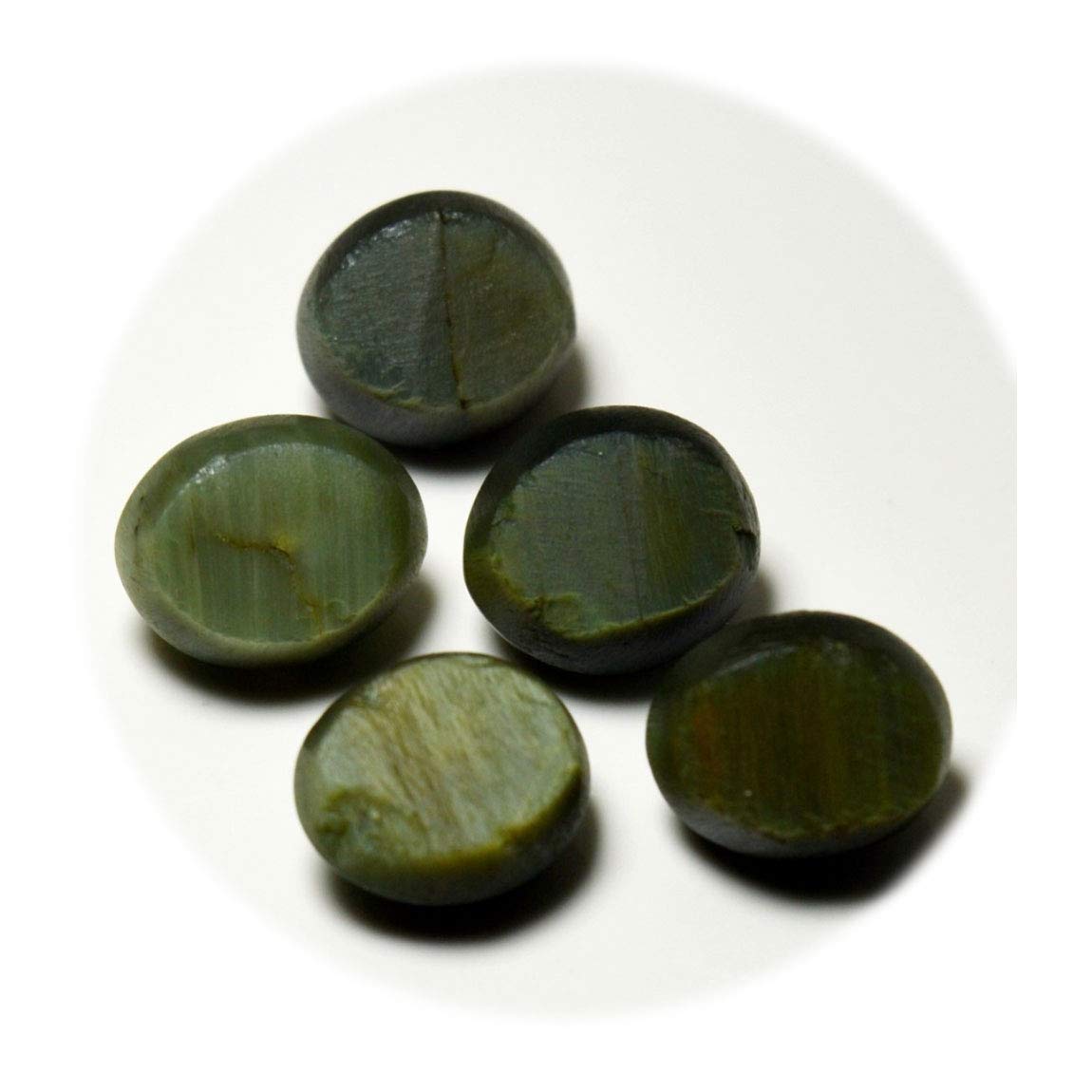 14X12 MM Tamaño 5 pcs Natural Cat's Eye Lot Oval Cabochon piedras preciosas sueltas para la fabricación de joyas