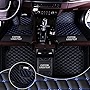 HYKYYDS Custom Making Car Trunk Mat Car Floor Mats for 98% Sedan SUV Sports Car Full Coverage Men Women Pads Protection Non-Slip Leather Floor Liners Cargo Duty Trunk Mat (13)