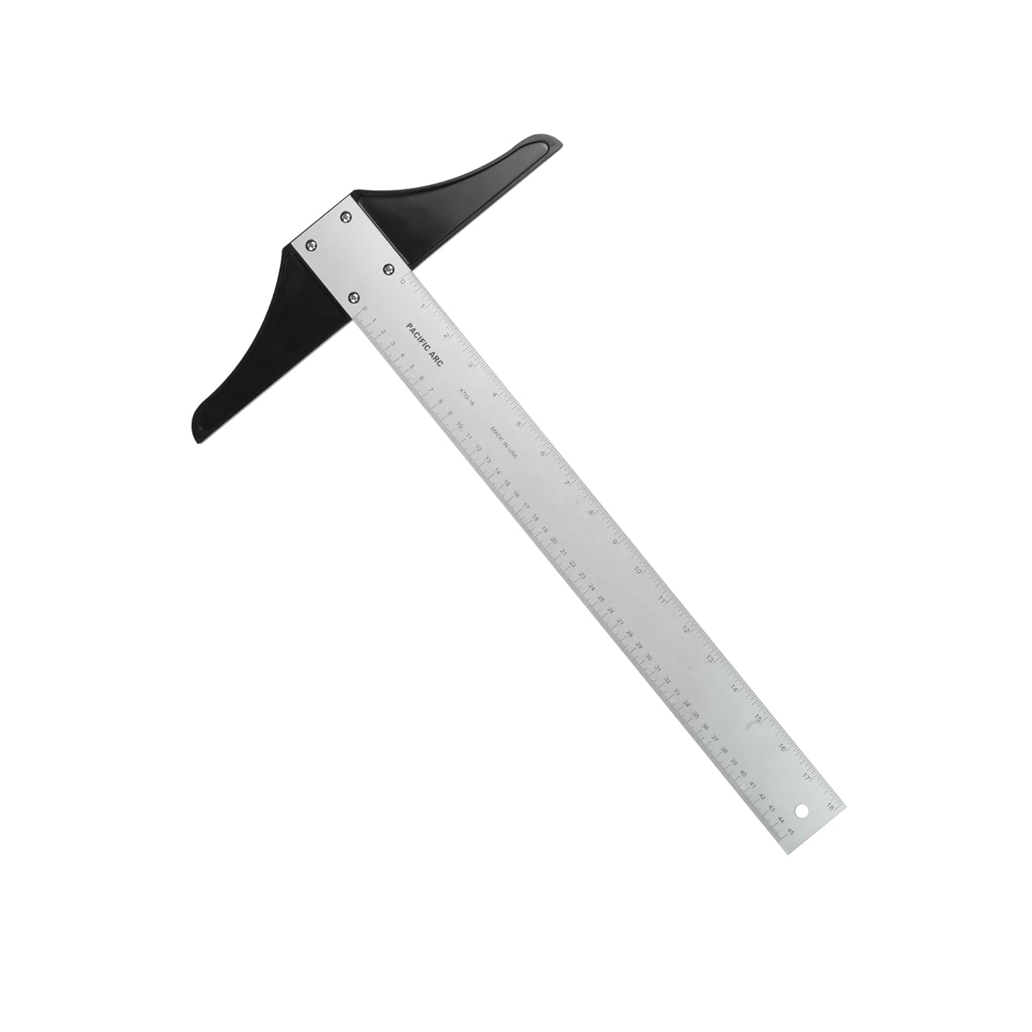 パシフィックアーク:Tスクエア、アルミニウム、Scholastic - インチ/メートル 18インチ 描画およびデザインツール 学生