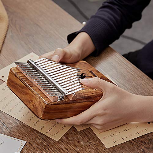 WYKDL Kalimba Thumb Piano Mbira Finger Piano Instrument Africain - Les Beatles, Paul McCartney, John Lennon, RIngo Starr, George Harrison WYKDL Kalimba Thumb Piano Mbira Finger Piano Instrument Africain – Image 4