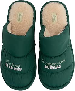Mr. Wonderful Zapatillas, T 39-41, Soy lo m�s de lo m�s, Me merezco un poco de relax, 36 x 7 x 26 36-38