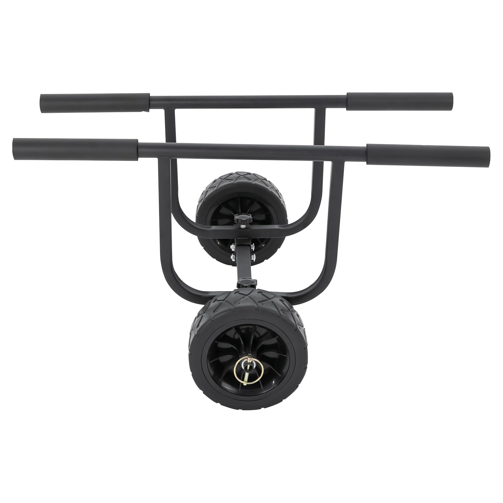 Heavy-Duty Kayak Trailer with Inflatable Tires for Easy Kayak Launching and Transport, Boat Dolly Cart Transport Carrier for Outdoor Kayak Users and Water Sports Fans