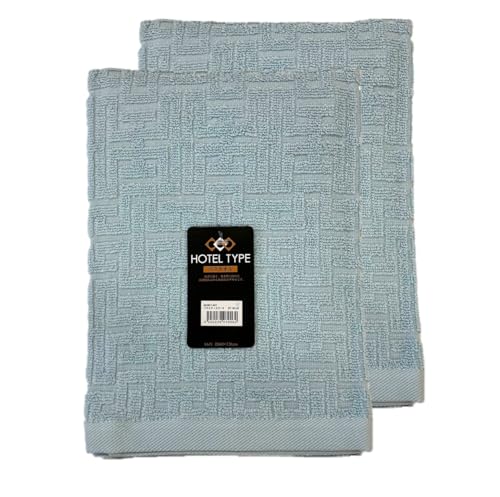 林(Hayashi) バスタオル2枚セット ホテルタイプ バラエティカラー5 60×120cm ブルー BO801401-2の商品画像（Amazon）